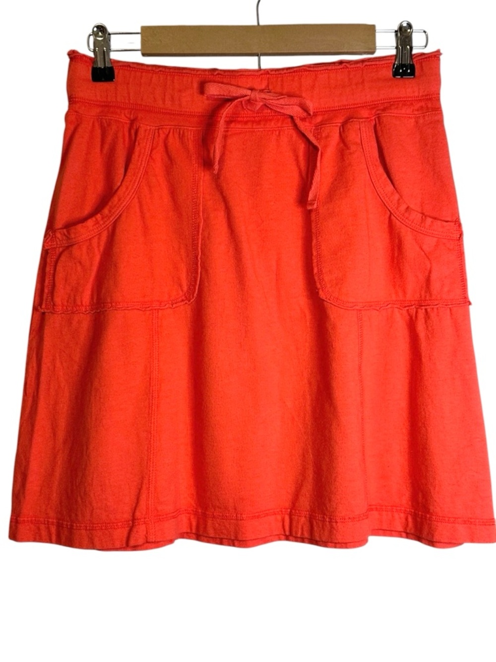 Fresh Produce Drawstring Utility A Line Mini Skirt Cotton Boho Beachy Small - Picture 1 of 9